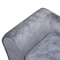Hundesofa Grau 57X34X36 Cm Plüsch-B&B Shop - 2000 Stockerau