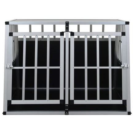 Hundetransportbox Mit Doppeltür 94 X 88 X 69 Cm-B&B Shop - 2000 Stockerau