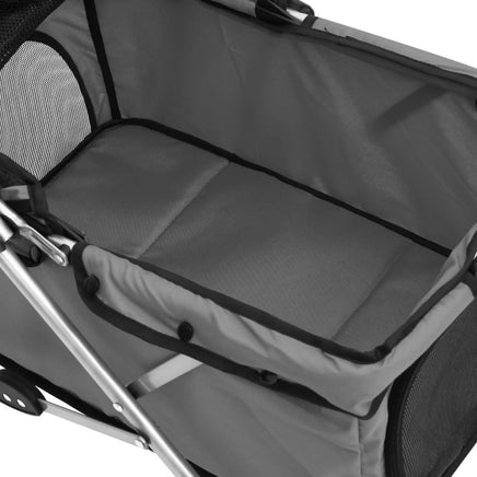 Hundewagen Faltbar Grau 76X50X100 Cm Oxford-Gewebe-B&B Shop - 2000 Stockerau