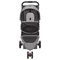 Hundewagen Faltbar Grau 80X46X98 Cm Oxford-Gewebe-B&B Shop - 2000 Stockerau