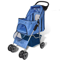 Hundewagen Hundebuggy Blau-B&B Shop - 2000 Stockerau