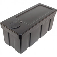 Staubox Typ R03, Kunststoff, L500 x B220 x H205 mm, Werkzeugkasten, Zurrgurtbox