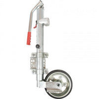 Stützrad mit hydraulischer Pumpvorrichtung, Ø60 mm, mit Stützlastanzeige, Stützlast: 600KG