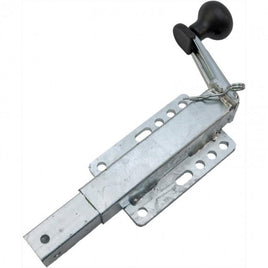 Kurbelstütze für Bootsauflagen, 34 x 34 mm oder 40 x 40 mm, Bootsanhänger