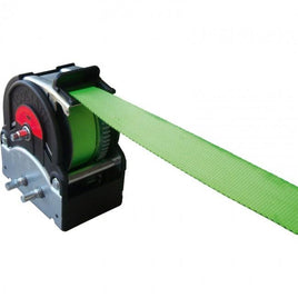 Handseilwinde, Seilwinde für Bootstrailer, TS3000, inkl. Gurtband, 3000kg, Bootsseilwinde