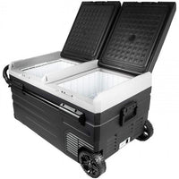 Mobile Kühlbox mit Rollen, Freezbox 75, Festivalbox, LKW, Wohnwagen, Offroad, Blackout