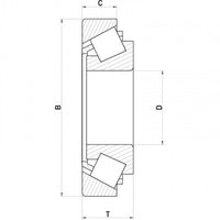 Kegelrollenlager 30204, 20/47 x 15,25 mm RALA204-B&B Shop - 2000 Stockerau