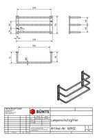 LAMPENSCHUTZGITTER 200X100mm, 1 Stück , z.b für Multipoint B&B Shop - 2000 Stockerau
