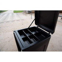 Mobiler Sattelschrank, 1155x560x750 mm, schwarz, Pferdeanhänger, Pferdezubehör B&B Shop - 2000 Stockerau
