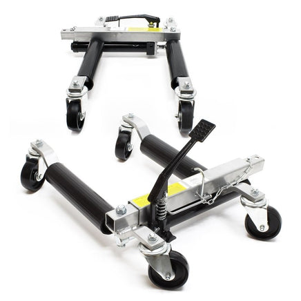 PKW Rangierhilfe 2x Wagenheber (1Paar) hydraulisch je 680KG Tragkraft bis 30cm Rangierhilfe-B&B Shop - 2000 Stockerau