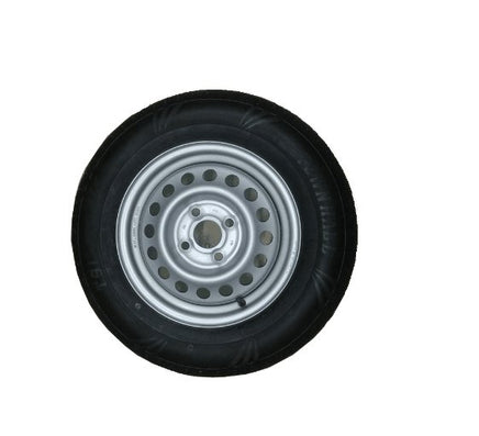 Rad 155/80R13, 4x100! Komplettrad, Anhängerreifen mit Felge, z.b. Pongratz LPA 206-B&B Shop - 2000 Stockerau