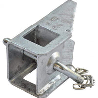 Schiebestütze AL-KO + Klemmschelle 50 mm, vierkant,  SET B&B Shop - 2000 Stockerau
