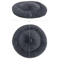 Waschbares Hunde- & Katzenkissen Dunkelgrau 90X90X16 Cm Plüsch 90 x 90 x 16 cm-B&B Shop - 2000 Stockerau