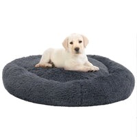 Waschbares Hunde- & Katzenkissen Dunkelgrau 90X90X16 Cm Plüsch 90 x 90 x 16 cm-B&B Shop - 2000 Stockerau