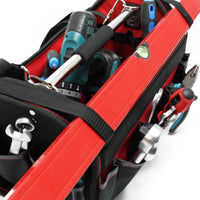 Werkzeugtasche Größe XL mit Schultergurt und Tragegriff, Werkzeugkasten, Werkzeugkiste mobile-B&B Shop - 2000 Stockerau