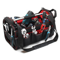 Werkzeugtasche Größe XL mit Schultergurt und Tragegriff, Werkzeugkasten, Werkzeugkiste mobile-B&B Shop - 2000 Stockerau