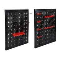 Werkzeugwand 120x60cm aus 3 Lochplatten mit 17 verschiedenen Haken-B&B Shop - 2000 Stockerau