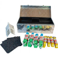 XXL - Zurrgurt-SET, mit Alu Werkzeugbox 8 x Zurrgurt + Zubehör B&B Shop - 2000 Stockerau
